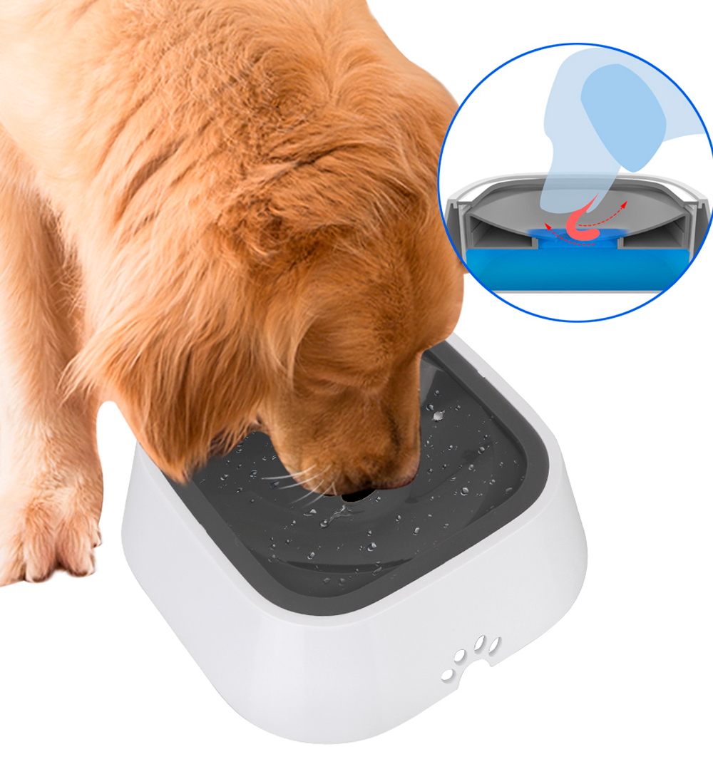 Bebedero Antiderrame de Agua para Mascotas