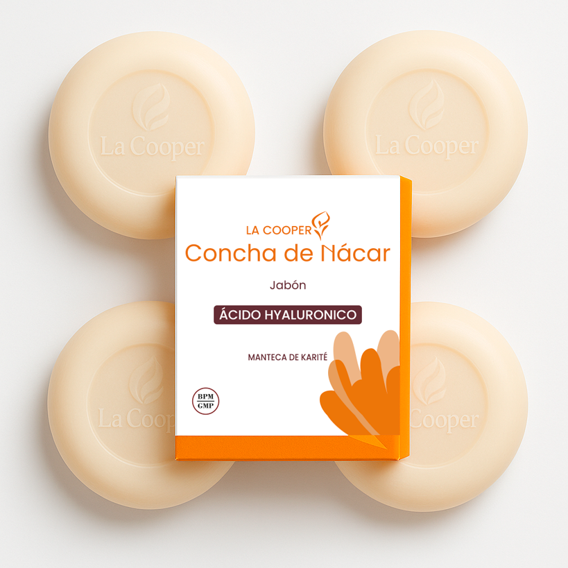 JABON DE CONCHA DE NACAR x4 - RESULTADOS COMPROBADOS
