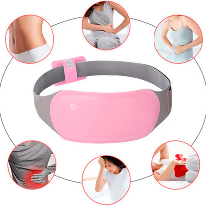Cinturón Térmico Masajeador para Dolores Menstruales