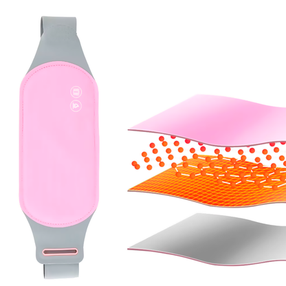 Cinturón Térmico Masajeador para Dolores Menstruales
